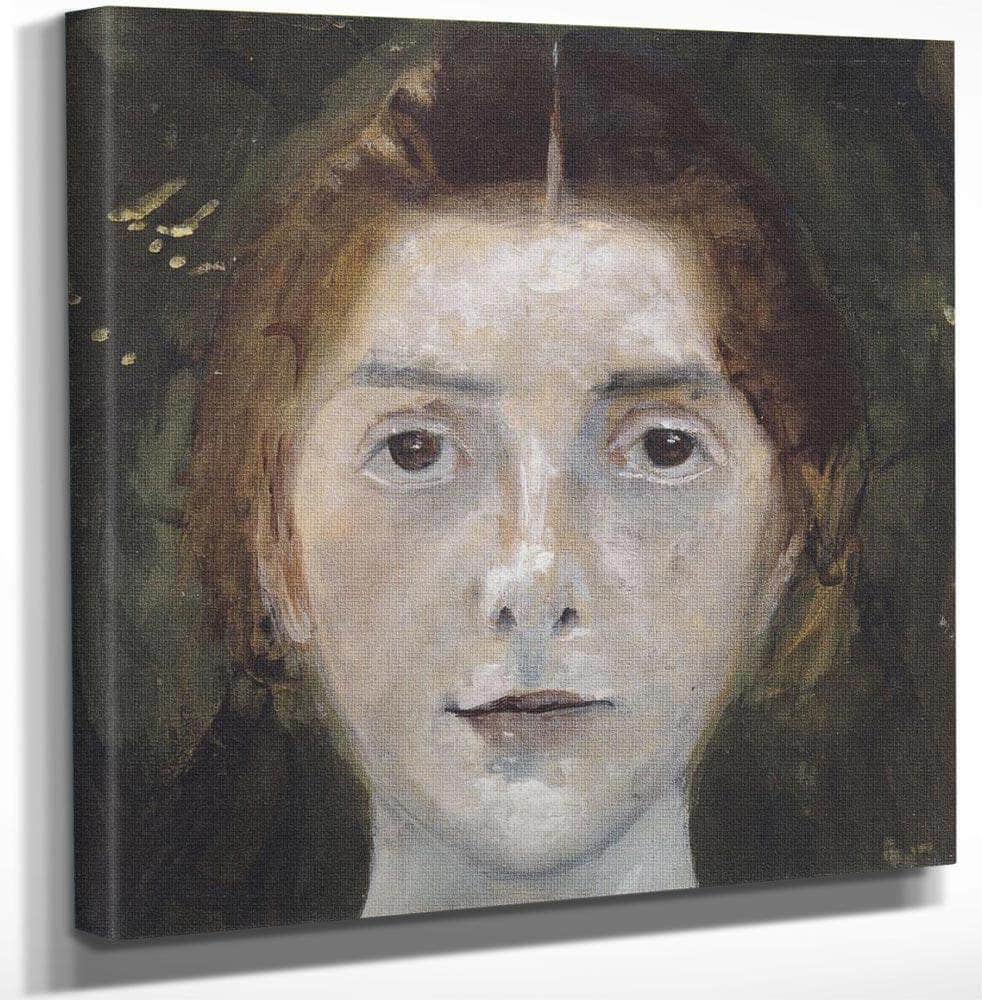 18" x 24" / Canvas Wrap Self Portrait 2 By Paula Modersohn Becker Fine Art Print