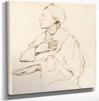 18" x 24" / Canvas Wrap Self Portrait By Henry Ossawa Tanner Fine Art Print