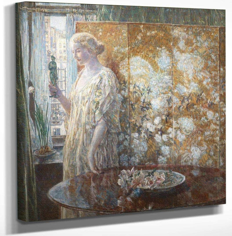 18" x 24" / Canvas Wrap Tanagra (The Builders, New York) By Childe Hassam Fine Art Print