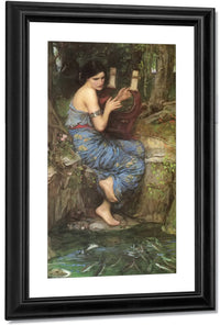 18" x 24" / Canvas Wrap The Charmer By John Waterhouse Fine Art Print