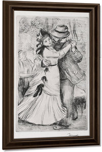 18" x 24" / Canvas Wrap The Dance In The Country By Pierre Auguste Renoir Fine Art Print