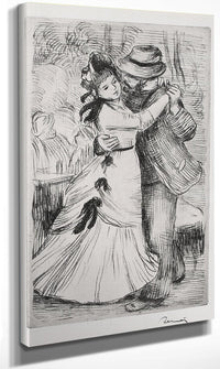 18" x 24" / Canvas Wrap The Dance In The Country By Pierre Auguste Renoir Fine Art Print