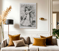 18" x 24" / Canvas Wrap The Dance In The Country By Pierre Auguste Renoir Fine Art Print