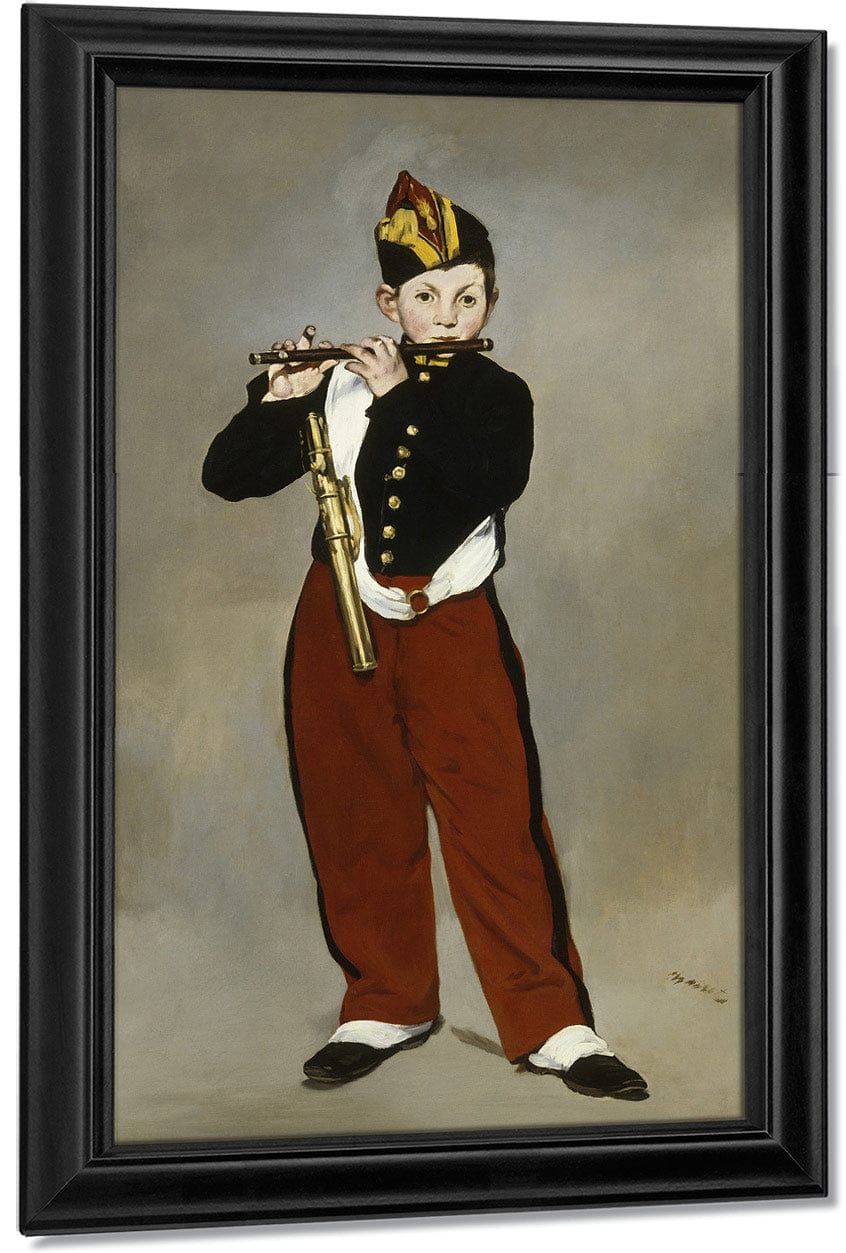 18" x 24" / Canvas Wrap The Fifer By Edouard Manet Fine Art Print