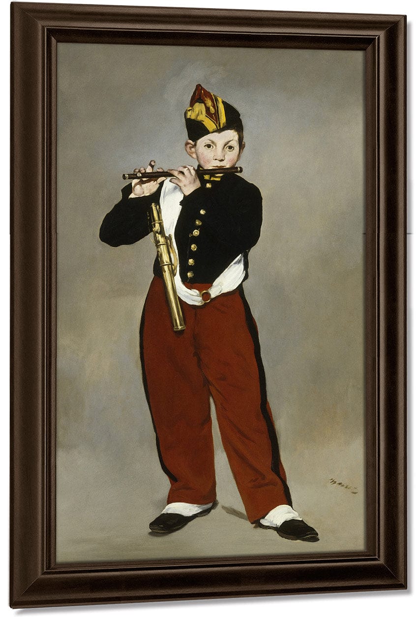 18" x 24" / Canvas Wrap The Fifer By Edouard Manet Fine Art Print