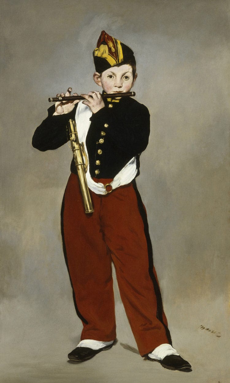18" x 24" / Canvas Wrap The Fifer By Edouard Manet Fine Art Print