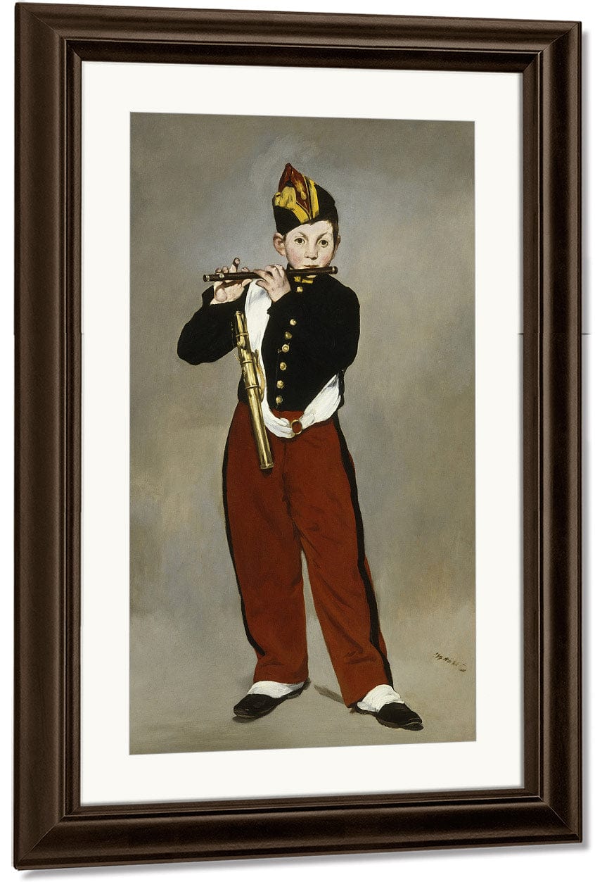 18" x 24" / Canvas Wrap The Fifer By Edouard Manet Fine Art Print