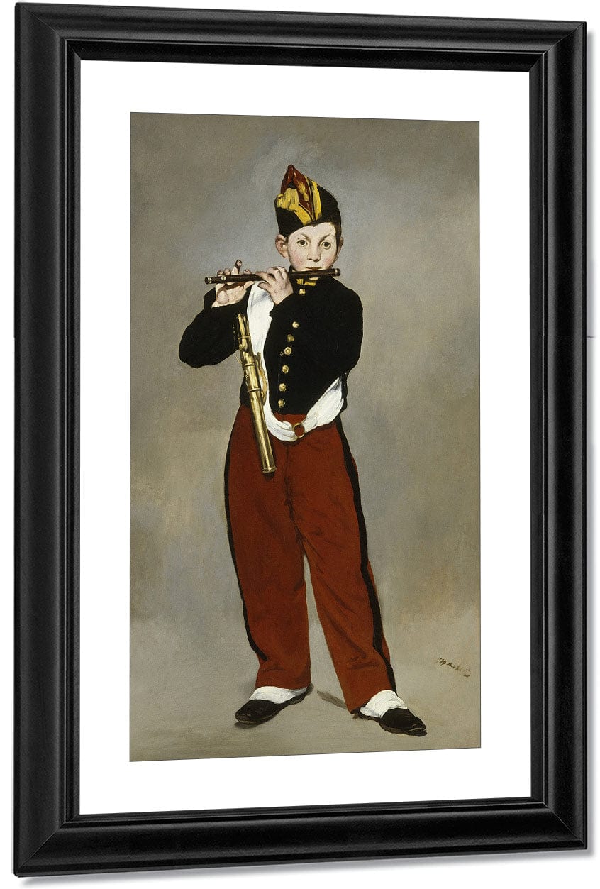 18" x 24" / Canvas Wrap The Fifer By Edouard Manet Fine Art Print