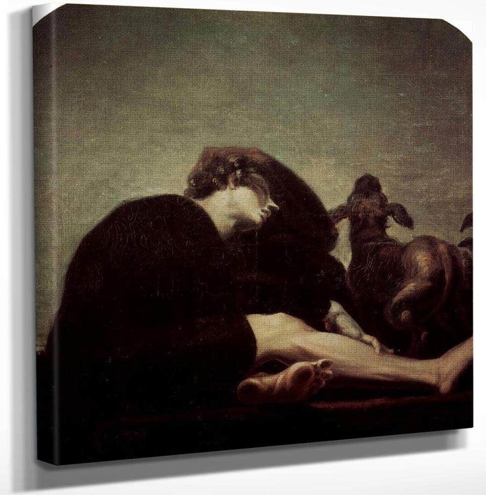 18" x 24" / Canvas Wrap The Loneliness At Dawn By Henry Fuseli Fine Art Print