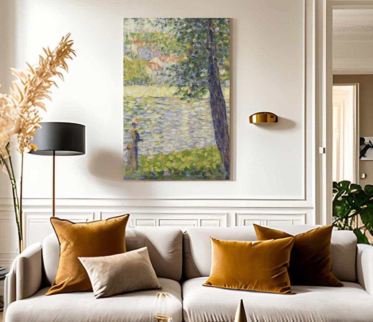 18" x 24" / Canvas Wrap The Morning Walk By Georges Pierre Seurat Fine Art Print