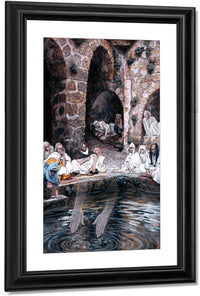18" x 24" / Canvas Wrap The Pool Of Bethesda By James Tissot Fine Art Print