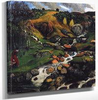 18" x 24" / Canvas Wrap The Soil Becomes Warmer By Nicolai Astrup Fine Art Print