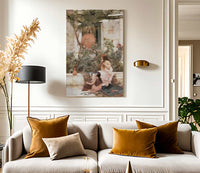 18" x 24" / Canvas Wrap The Toilet By John Waterhouse Fine Art Print