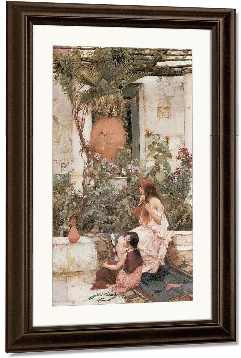 18" x 24" / Canvas Wrap The Toilet By John Waterhouse Fine Art Print