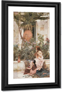 18" x 24" / Canvas Wrap The Toilet By John Waterhouse Fine Art Print