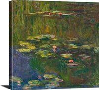 18" x 24" / Canvas Wrap Water Lily Pond Painting Claude Monet Canvas Art Fine Art Print