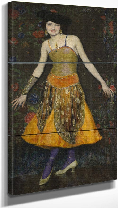 18" x 36" / Split Canvas Jeanne Cartier By Francis Luis Mora Fine Art Print