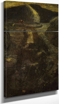 18" x 36" / Split Canvas Passing Song By Albert Pinkhamryder Fine Art Print