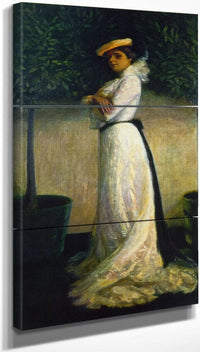 18" x 36" / Split Canvas Portrait Of My Sister Carrie W Stettheimer By Florine Stettheimer Fine Art Print