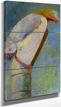 18" x 36" / Split Canvas Skidegate 1912 By Iii By Emily Carr Fine Art Print