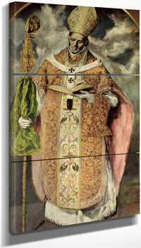18" x 36" / Split Canvas St. Ildefonso (607 667) By El Greco Fine Art Print