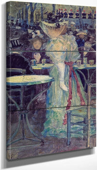 18" x 36" / Split Canvas The Band Concert Luxembourg Gardens 1893 By Maurice Prendergast Fine Art Print