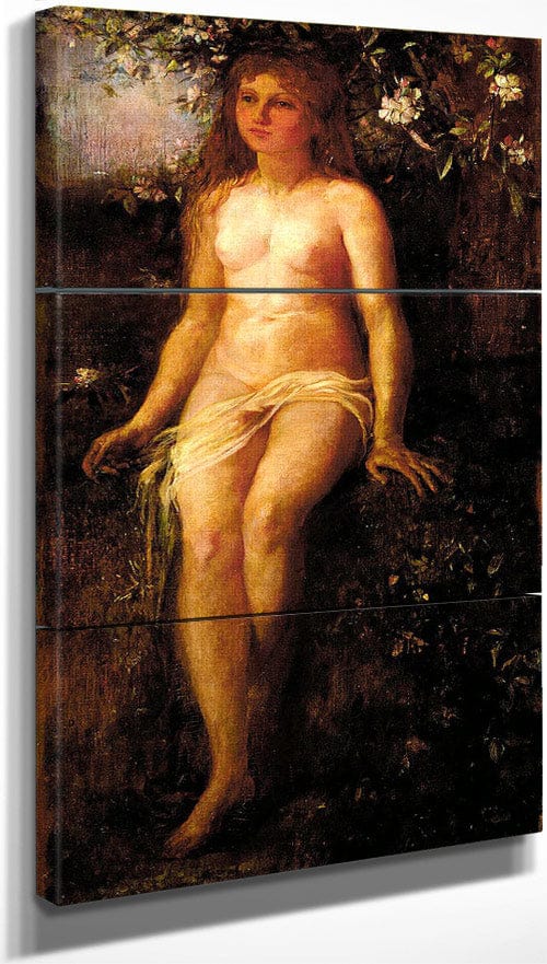 18" x 36" / Split Canvas The Golden Age By John La Farge Fine Art Print