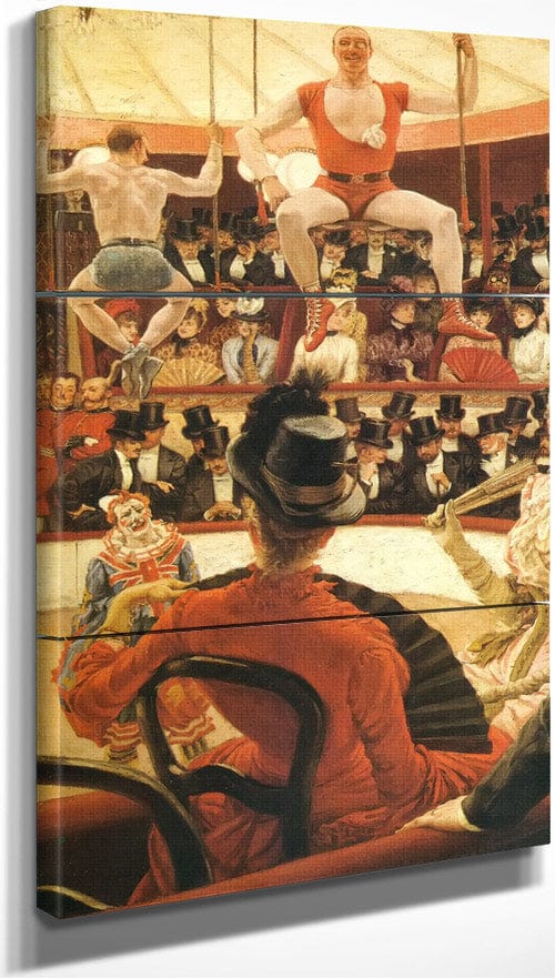 18" x 36" / Split Canvas The Sporting Women By James Tissot Fine Art Print