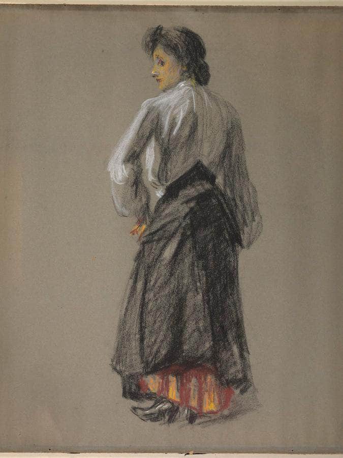 1900 By Alice Pike Barney Fine Art Print