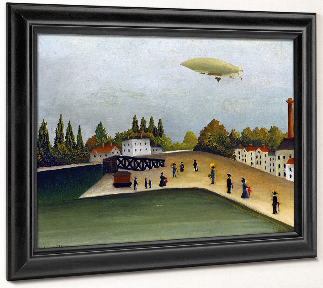 Quai D'ivry By Henri Julien Felix Rousseau Fine Art Print 2