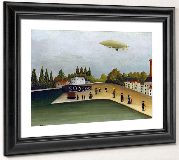 Quai D'ivry By Henri Julien Felix Rousseau Fine Art Print 2