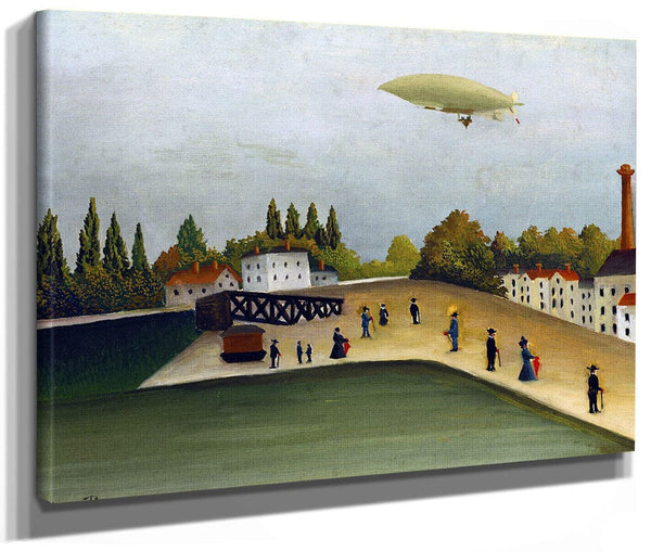 Quai D'ivry By Henri Julien Felix Rousseau Fine Art Print 2