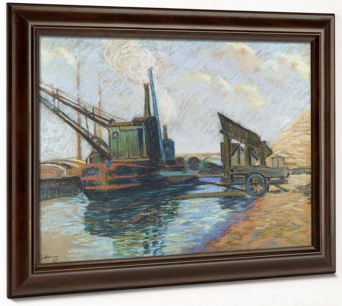 Quai De La Rapee By Armand Guillaumin Fine Art Print 2