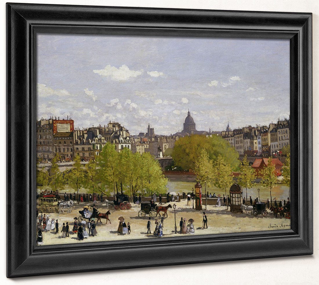 Quai Du Louvre, Paris, By Claude Monet Fine Art Print 2