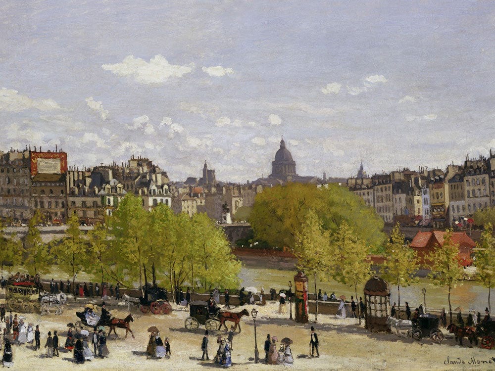 Quai Du Louvre, Paris, By Claude Monet Fine Art Print 2