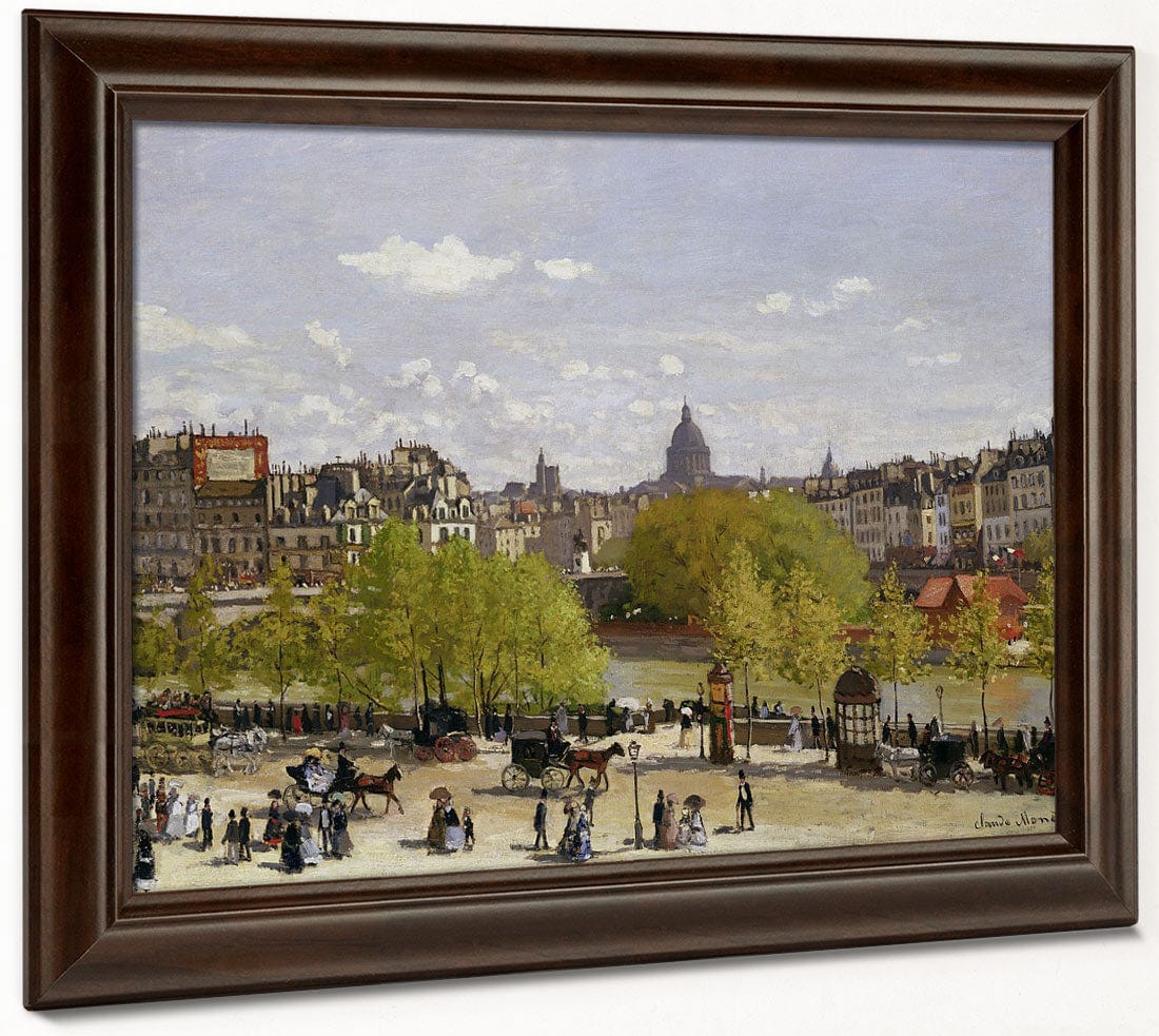 Quai Du Louvre, Paris, By Claude Monet Fine Art Print 2