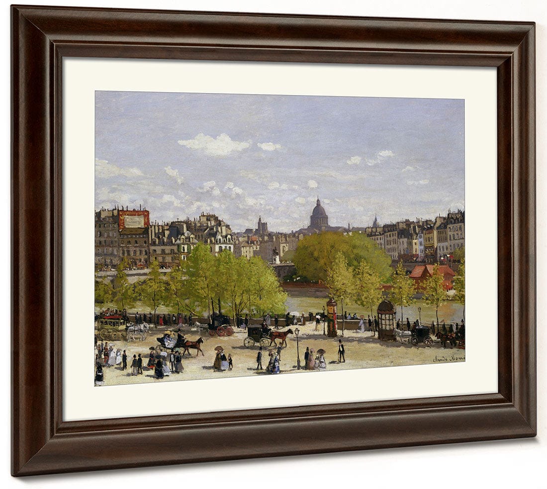 Quai Du Louvre, Paris, By Claude Monet Fine Art Print 2