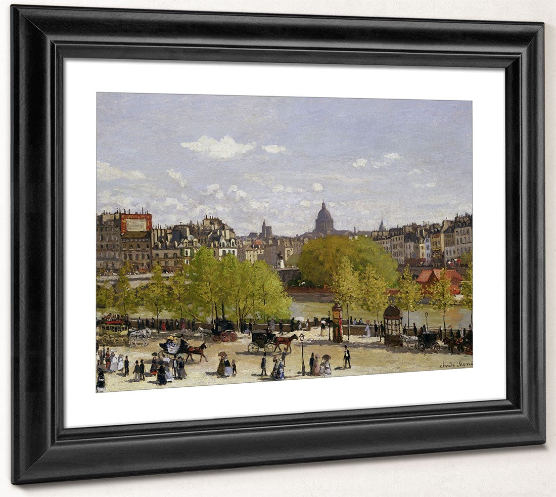 Quai Du Louvre, Paris, By Claude Monet Fine Art Print 2