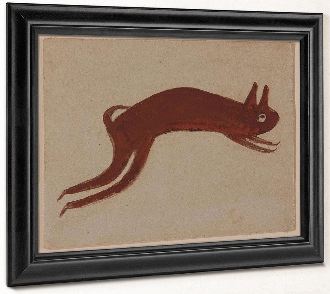 Rabbit By Bill Traylor Fine Art Print 2
