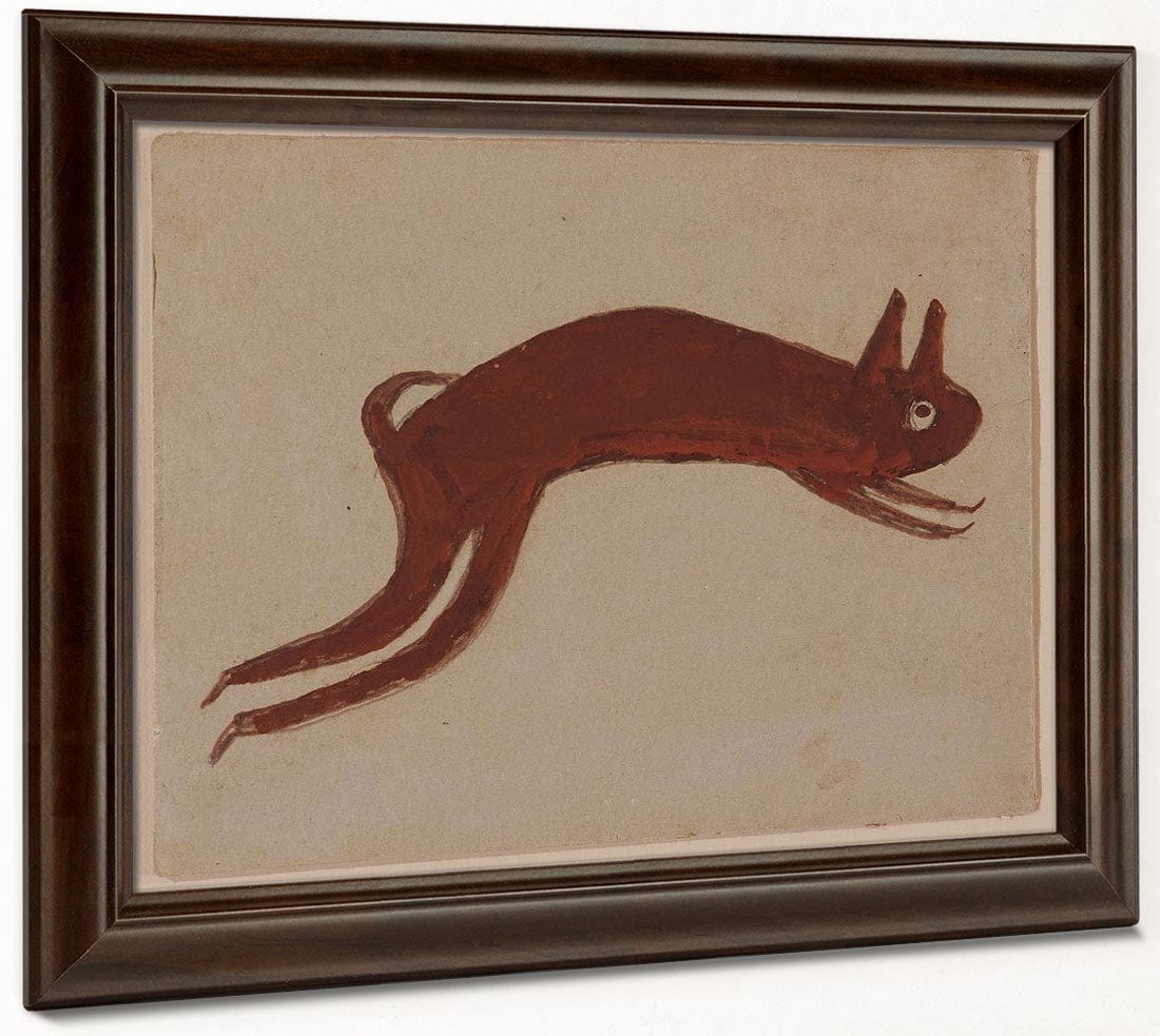 Rabbit By Bill Traylor Fine Art Print 2
