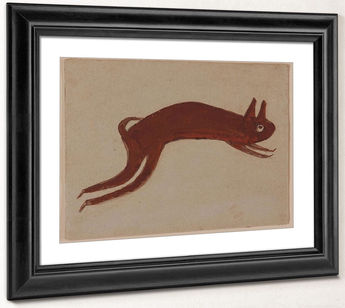 Rabbit By Bill Traylor Fine Art Print 2
