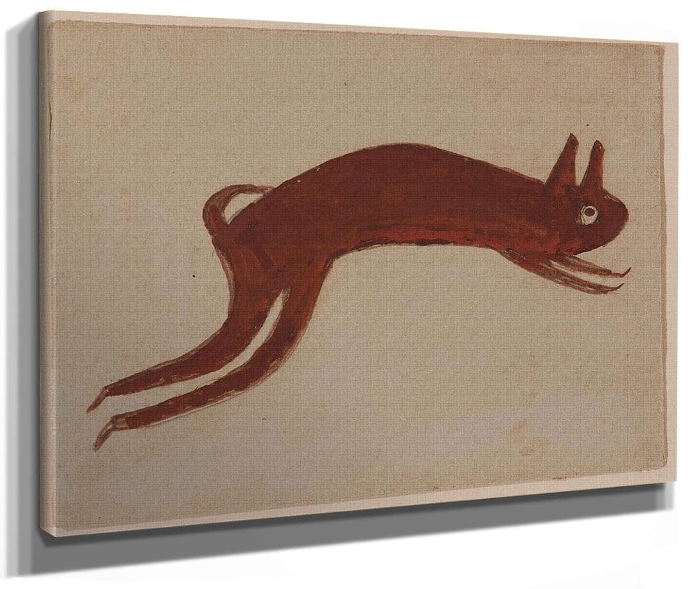 Rabbit By Bill Traylor Fine Art Print 2