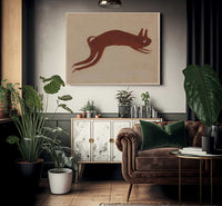 Rabbit By Bill Traylor Fine Art Print 2