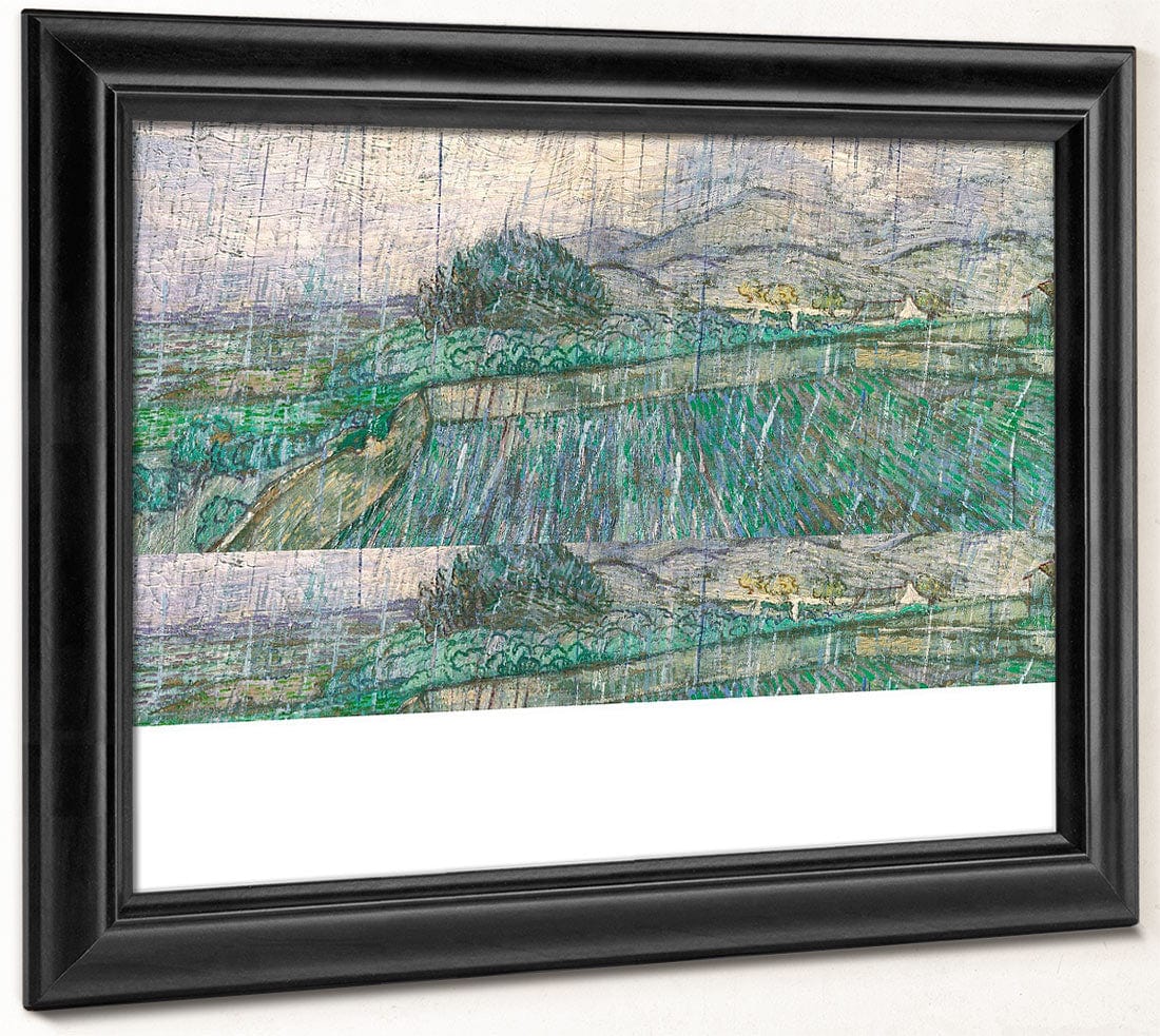 Rain By Vincent Van Gogh Fine Art Print 2