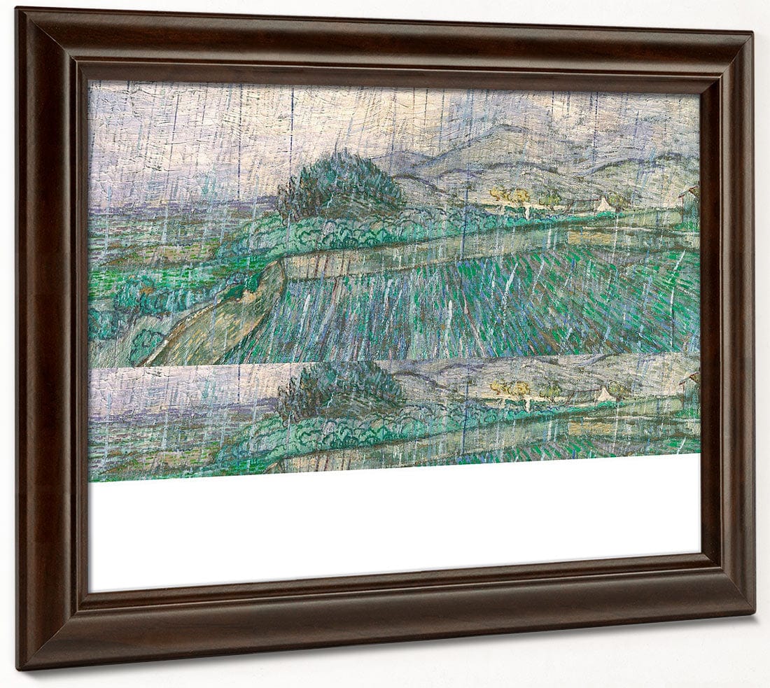 Rain By Vincent Van Gogh Fine Art Print 2