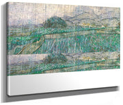 Rain By Vincent Van Gogh Fine Art Print 2