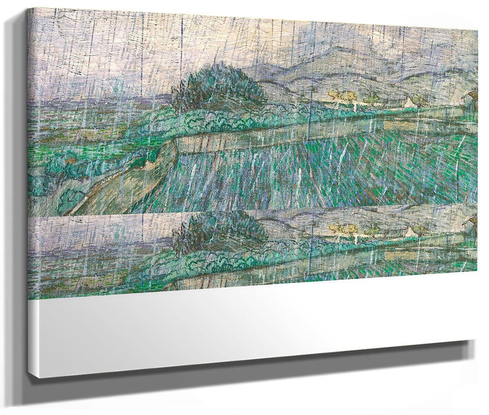 Rain By Vincent Van Gogh Fine Art Print 2