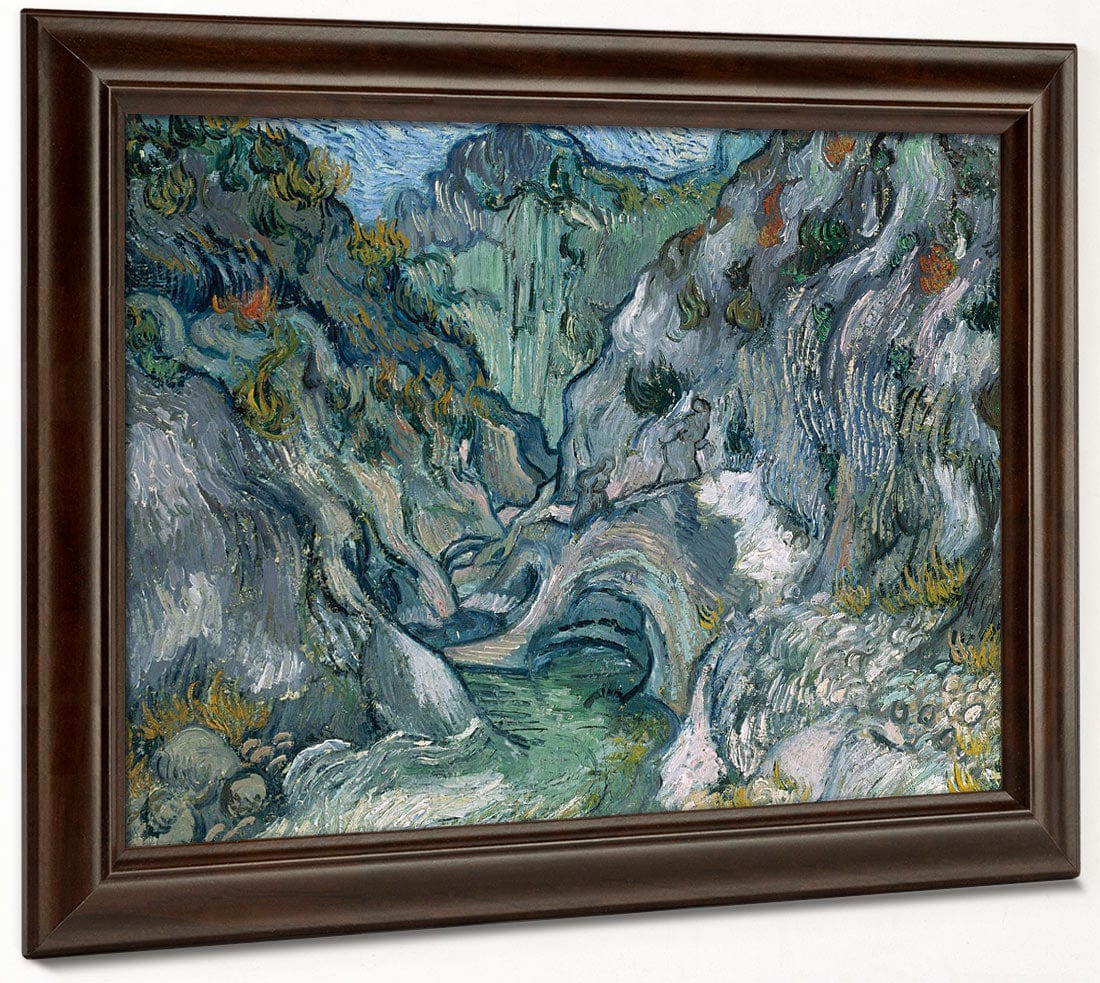 Ravine By Vincent Van Gogh Fine Art Print 2