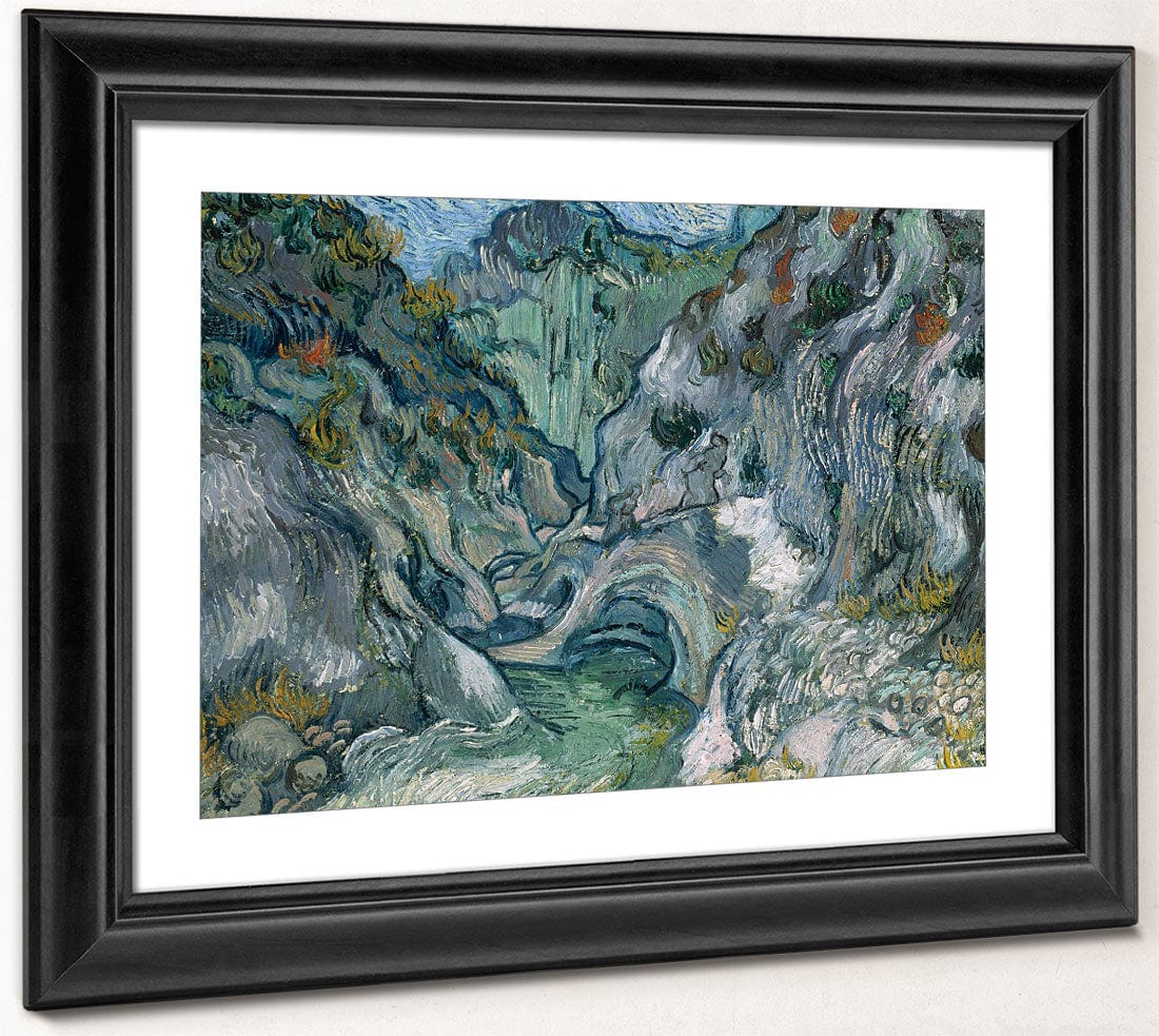 Ravine By Vincent Van Gogh Fine Art Print 2