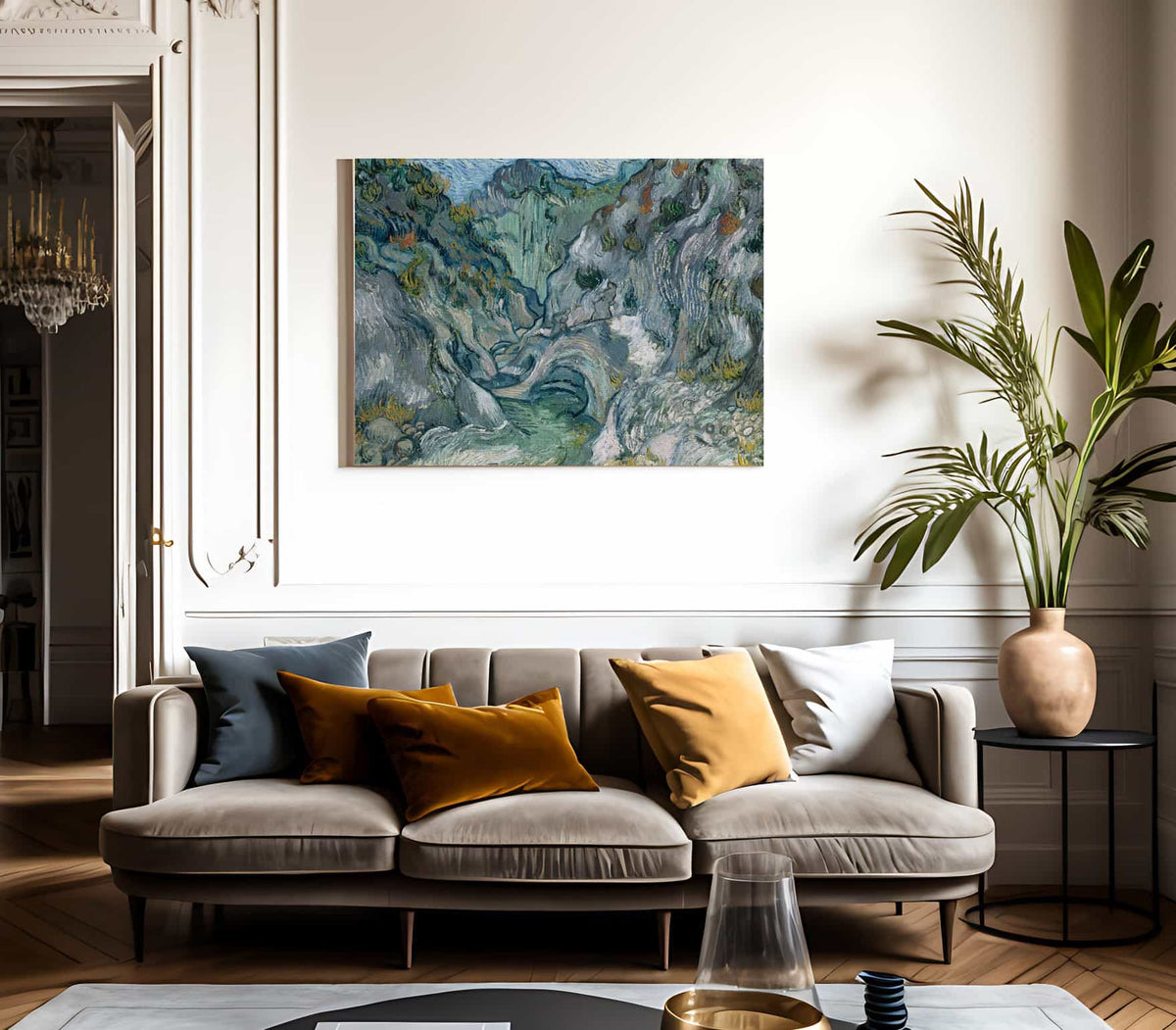 Ravine By Vincent Van Gogh Fine Art Print 2